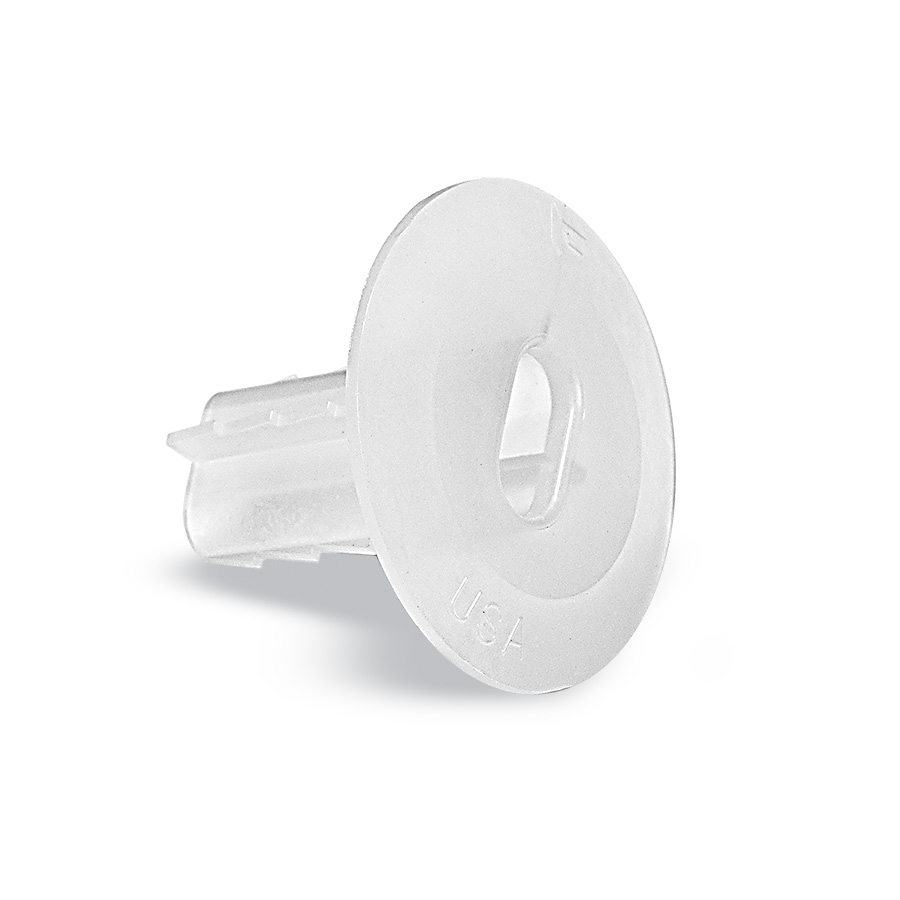 DUAL FEED THRU BUSHING RG6 6 QUAD NATURAL 100/BAG Budco Cable