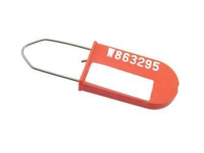 734 Taplock Drop Identification Cable Tag W/panel - Orange