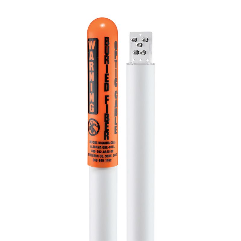 Poly Dome Marker Post - Underground Marking Post - Budco Cable Supplies