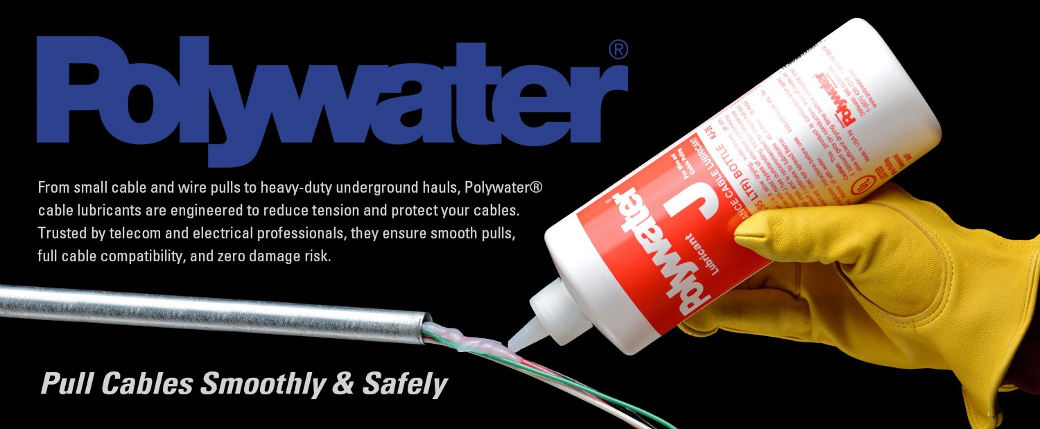 Ploywater Cable Pulling Lubricant and Cleaning