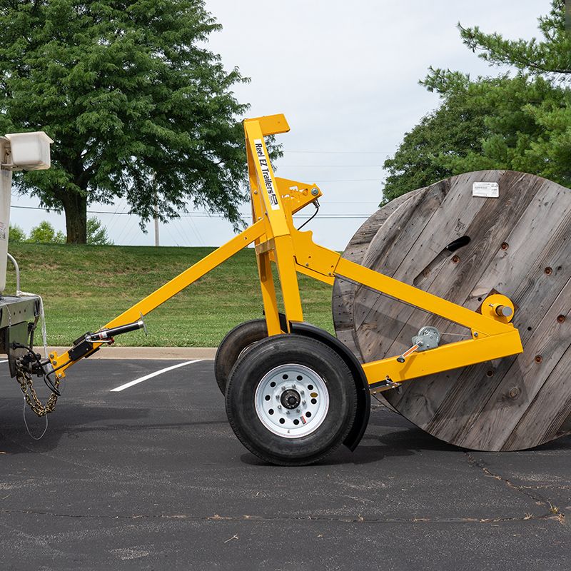 Reel EZ | EZ 80 Cable Reel Trailers | Budco Fiber