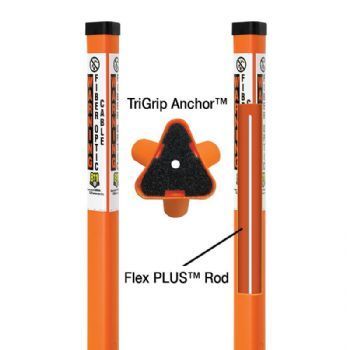 Tri View Posts Triview Marking Post | Rhino Triview Marker Post | Buried Cable Marker Post