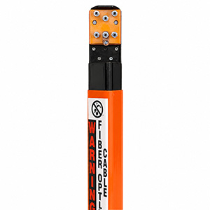 Rhino | 60in Triview Marker Post | Buried Cable Marker Post