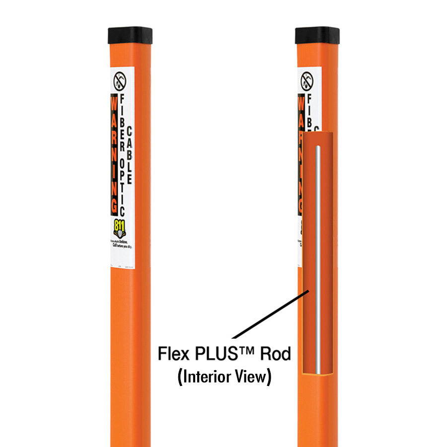 ノブヒコページ Rhino | 66in Triview Marker Post | Budco Cable