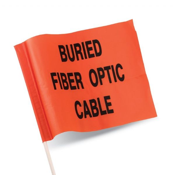 Custom Cable Flags Marking Flags - Budco Cable Supplies